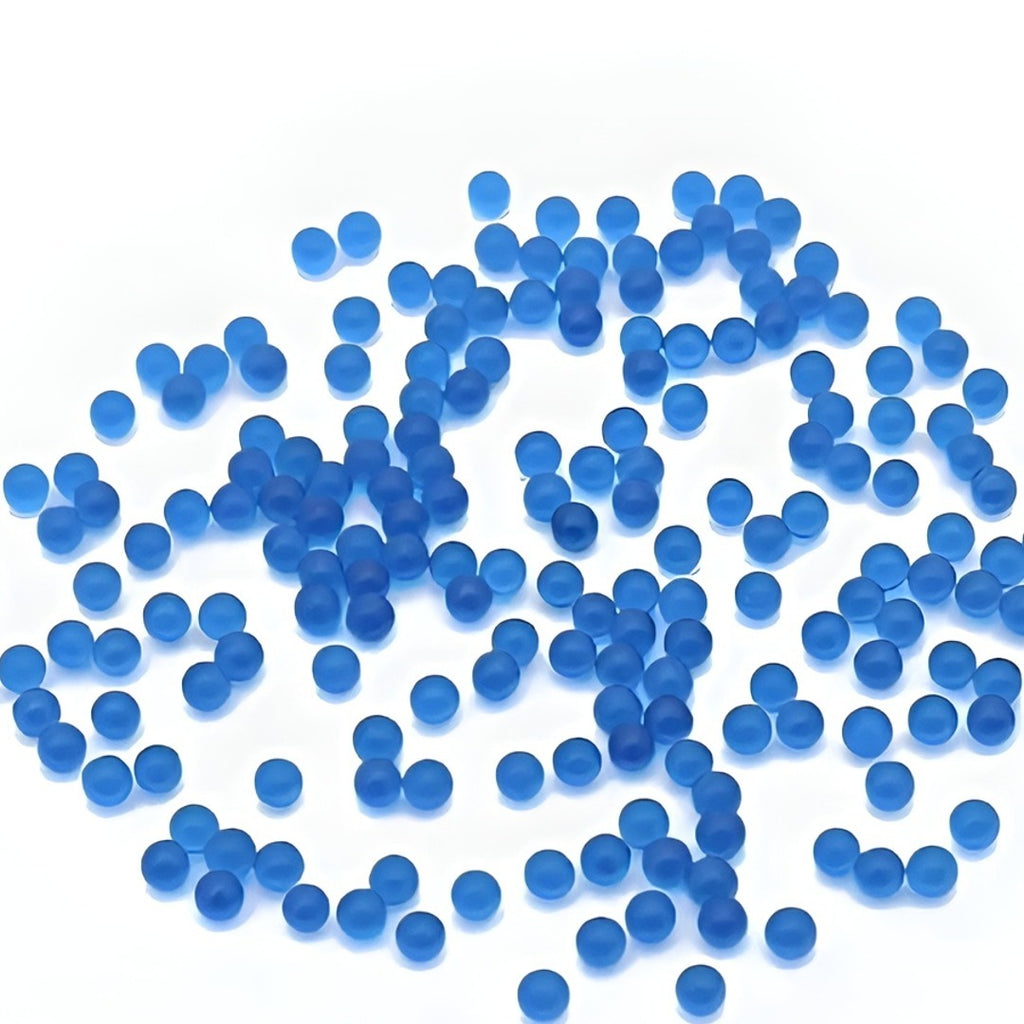 Pack of 500 Pcs In 1 Colorful Blue Water Beads Orbeez Water Expanding Gel Balls Hydrogen Balls Growing - Water Bombs - Water Bullets For Guns Orbits Gun 7-8 MM