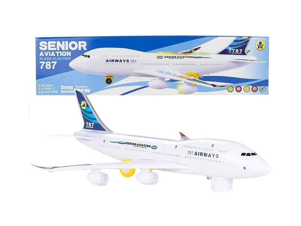 Flash Electric Boeing 787 Airbus Toy