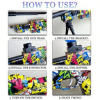 AWM Electric Gel Ball Blaster, High Speed Automatic Splatter Ball Blaster