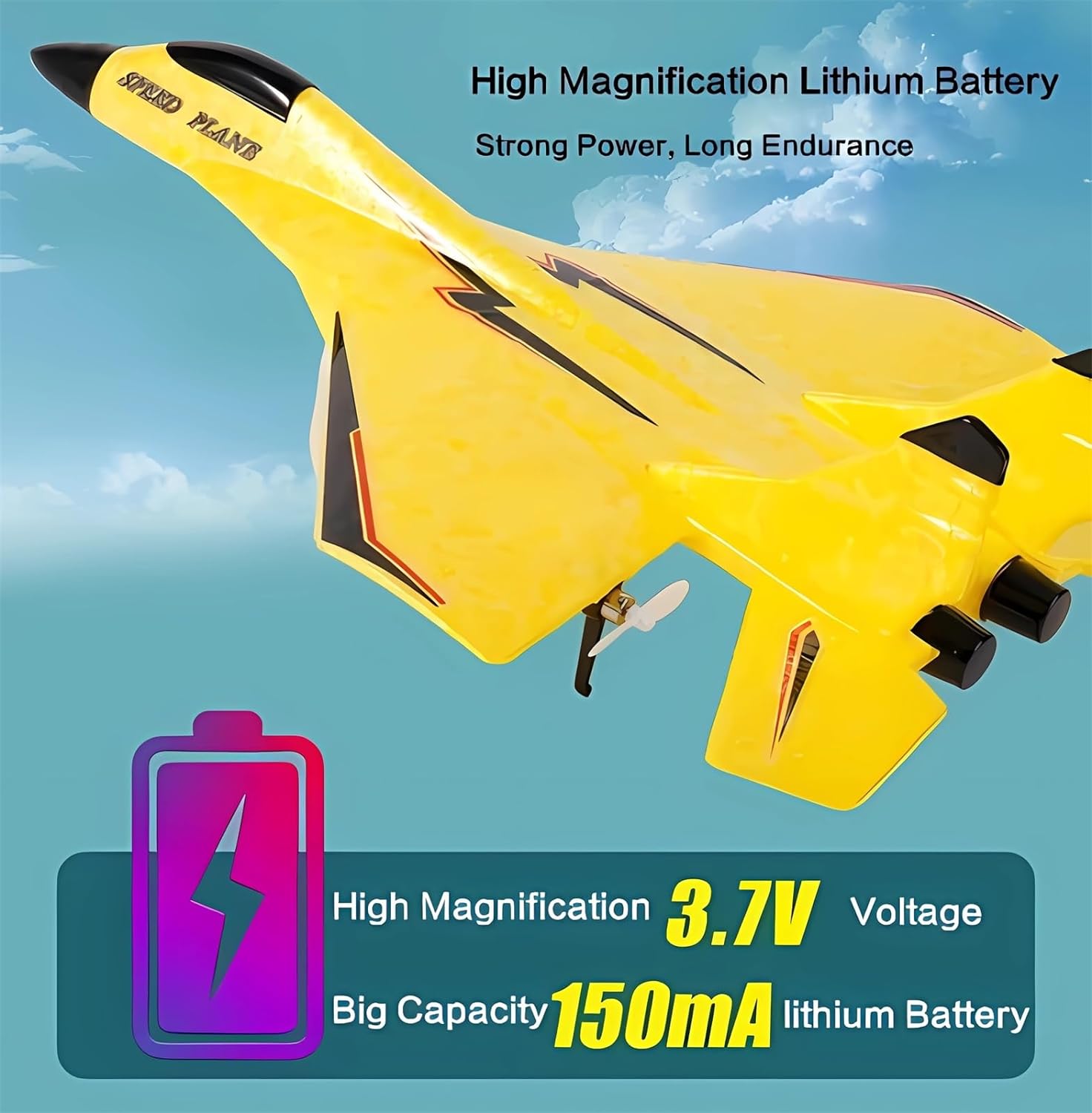ZY -320 Remote Control Plane Aircraft 2.4G Glider Easy to Fly Remote Control Fighter EPP