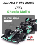 RC Spray Runner Car with Sounds Lights and Smoke-Remote Control Car for Kids
