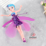 Princess Flying Fairy Motion Sensor Magic Flying Fairy Doll