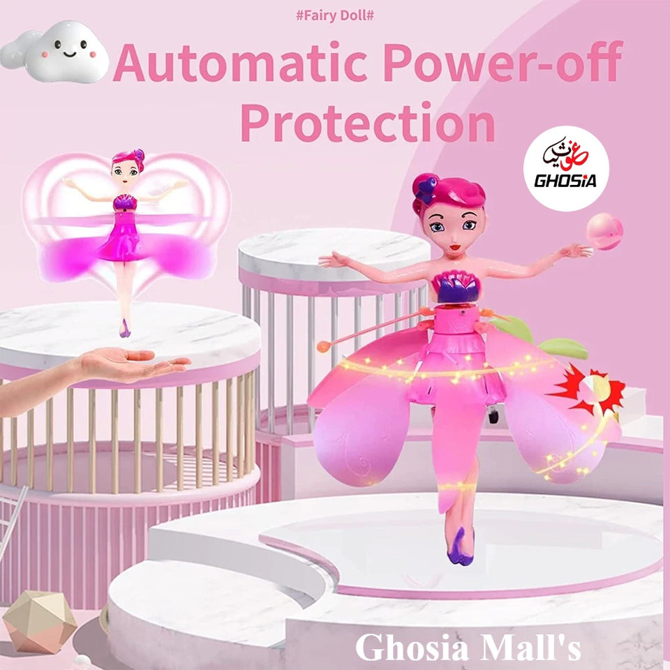 Princess Flying Fairy Motion Sensor Magic Flying Fairy Doll