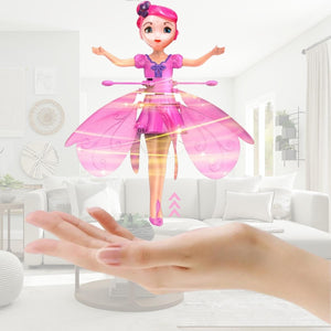 Princess Flying Fairy Motion Sensor Magic Flying Fairy Doll
