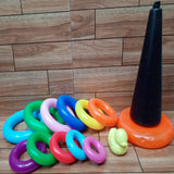 Rainbow Ring Tower Kids Ring Game Educational Toy