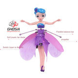 Princess Flying Fairy Motion Sensor Magic Flying Fairy Doll