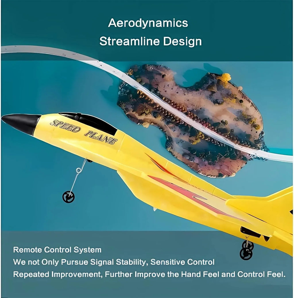 ZY -320 Remote Control Plane Aircraft 2.4G Glider Easy to Fly Remote Control Fighter EPP