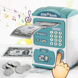 Electronic Bank Safe Box Money Boxes For Children Digital Coins Cash Saving Safe Deposit Mini ATM Machine Kids Boys Girls Toy