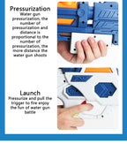 Air Gun Toys Running Man's Same Large High Pressure Water Gun Children's Long Range Beach Outdoor Toys for Kid Boys Girls