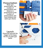 Air Gun Toys Running Man's Same Large High Pressure Water Gun Children's Long Range Beach Outdoor Toys for Kid Boys Girls