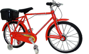 Casper Deal Plastic Exquisite Funny Battery Operated Musical Bicycle Toy for kids (Red)