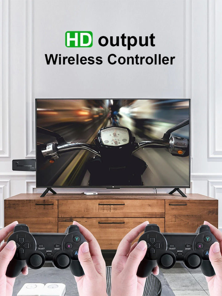 2.4 G Wireless Controller Gamepad with 64GB memory Free
