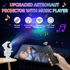 Astronaut Projector Star Night Lamp Kids Galaxy Projector for Bedroom Ceiling Decorations Starry Sky LED Robot Spaceman home decoration Toys Boys Girls Birthday Christmas Gift Children Teens.