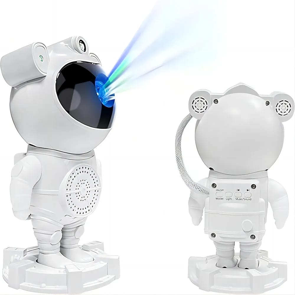 Astronaut Projector Star Night Lamp Kids Galaxy Projector for Bedroom Ceiling Decorations Starry Sky LED Robot Spaceman home decoration Toys Boys Girls Birthday Christmas Gift Children Teens.