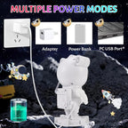 Astronaut Projector Star Night Lamp Kids Galaxy Projector for Bedroom Ceiling Decorations Starry Sky LED Robot Spaceman home decoration Toys Boys Girls Birthday Christmas Gift Children Teens.