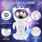 Astronaut Projector Star Night Lamp Kids Galaxy Projector for Bedroom Ceiling Decorations Starry Sky LED Robot Spaceman home decoration Toys Boys Girls Birthday Christmas Gift Children Teens.