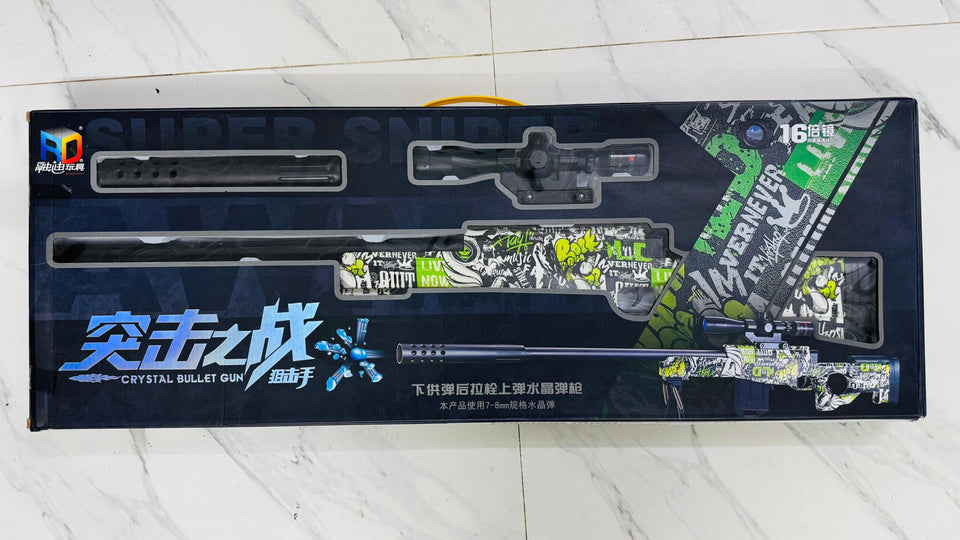 AWM Gel Blaster Manual Reload