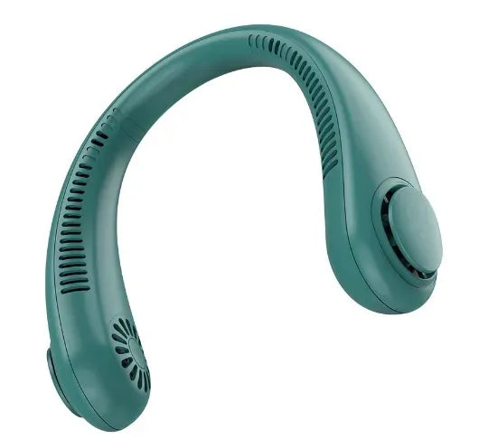 Portable Neck Fan Bladeless Hanging Sport Wearable Hands Free Cooling Fan Mini Fan Home