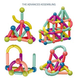 36 PCS Megnetic Buildind Blocks Set Early Learning Megnetic Stricks Balls Assembling Game
