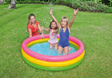 Sunset Glow Baby Pool For Kids Inflatable Kids Bath Tub For Children Small
