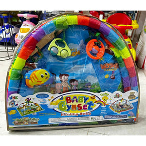 Baby Play gym Mat with Hanging Toys  Indoor games baby  Baby Play gym Mat with Hanging Toys - Play mat For Kids