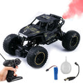 Rc Monster Truck Remote Control Car for Kids with Mist Sprayer,5 Function 1:18 Rc Car Toys for Boys,Rock Crawler 2Wd Offroad High Speed Remote Car Toys for Kids 3 Years 12