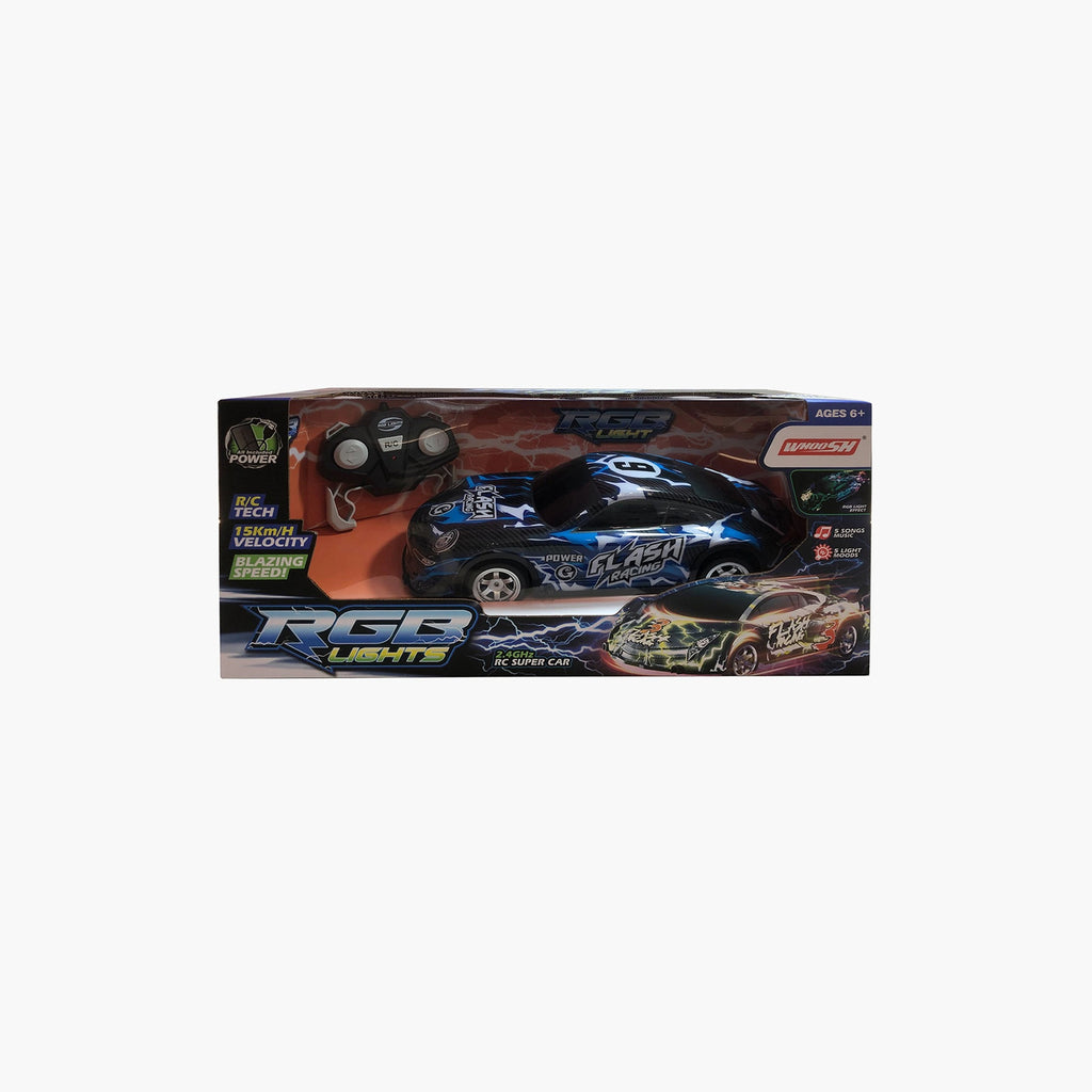 2.4 GHz RC Super Car with RGB Lights 15KM/H Speed
