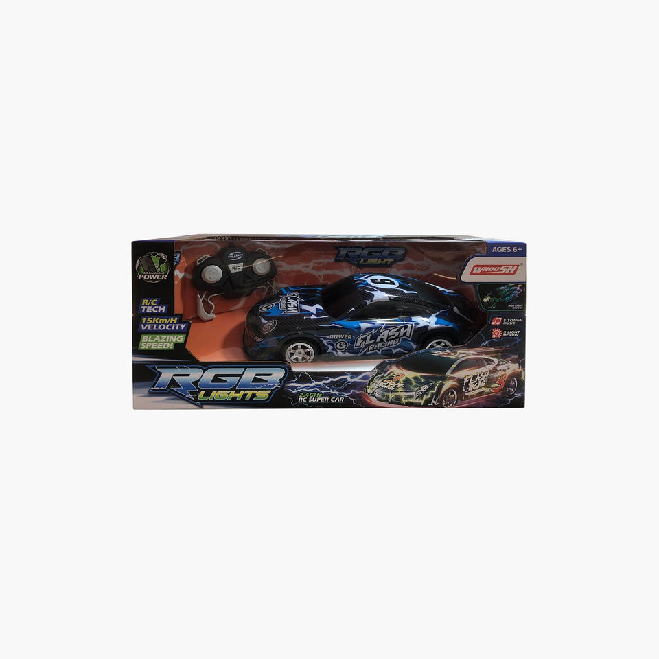 2.4 GHz RC Super Car with RGB Lights 15KM/H Speed