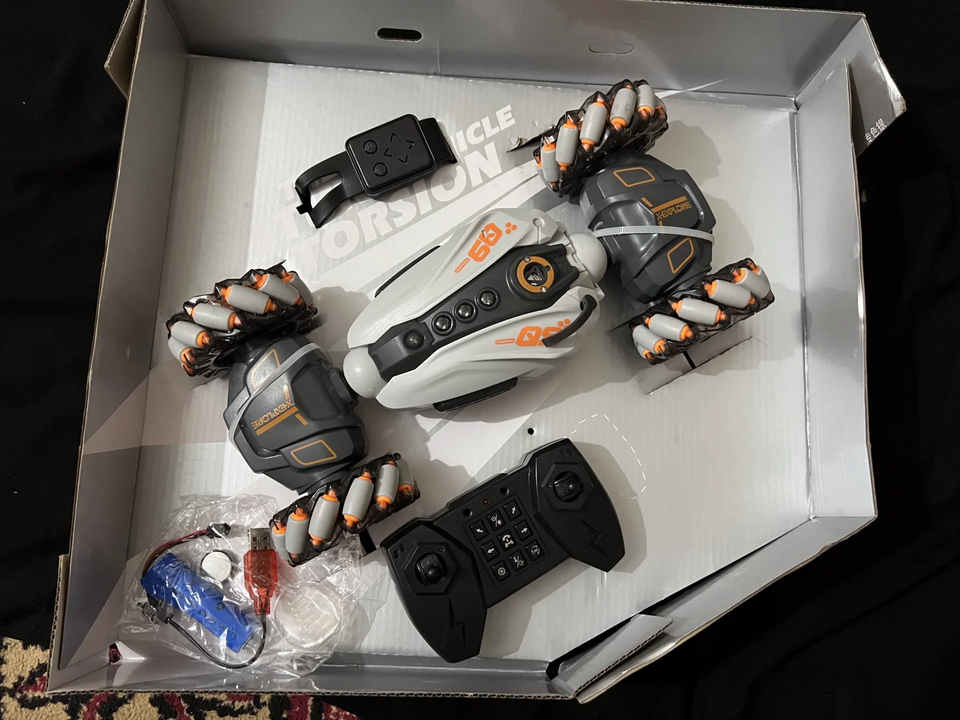 Stunning RC Hand Gesture Remote Control Car – Control with Hand or Remote, stunning design , long lasting battery and smooth control with – 2 Control Modes