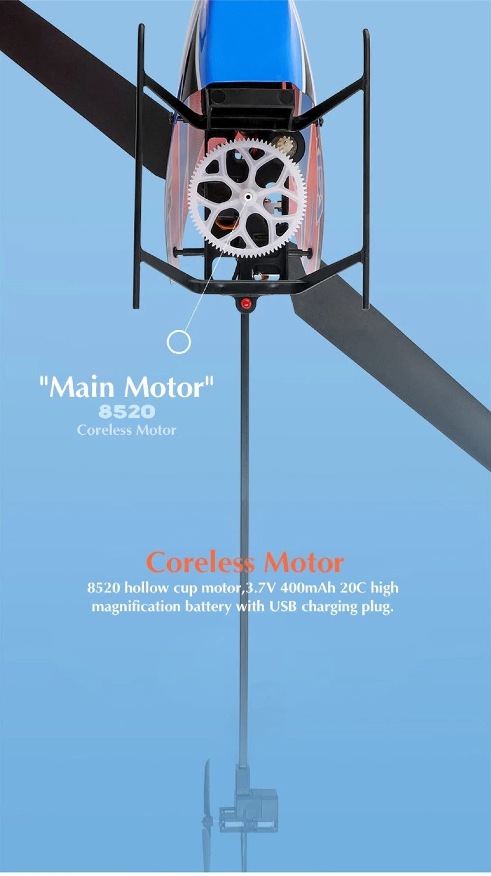 WL HELICOPTER 4CH SINGLE BLADE