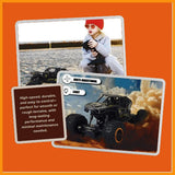 Rc Monster Truck Remote Control Car for Kids with Mist Sprayer,5 Function 1:18 Rc Car Toys for Boys,Rock Crawler 2Wd Offroad High Speed Remote Car Toys for Kids 3 Years 12