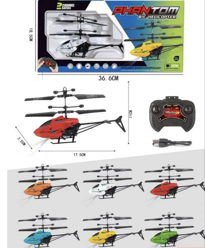 Phantom Remote-controlled helicopter 2 Channel Series toy for children