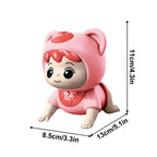 Crawling Baby Toy - Infant Tummy Time Toys 3 4 5 6 7 8 9 10 11 12 Babies Boy 3-6 6-12 Learning Crawl 9-12 12-18 Walking Toddler 36 Months Old Music Sensory Development 1st Birthday Gifts