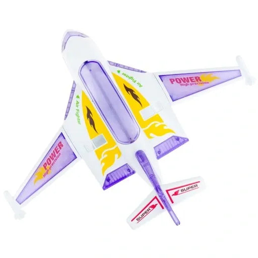 INTERACTIVE DRIVING PLANE, LIGHTING LED, PLAYING FOR CHILDREN WITH SOUND