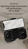 J6 Pro Brushless Motor Drone with RGB Lights & Triple Camera Foldable Drone