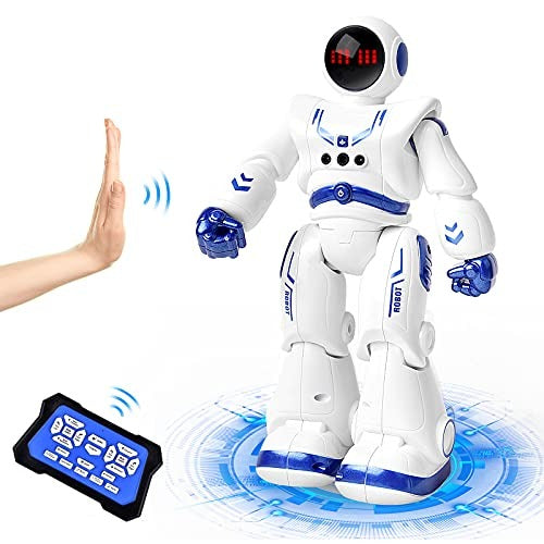 RC Robot Toy for Kids, Astronaut Robot Smart Programmable Remote Control Robots with Gesture Sensing Control, Intelligent Robot Toy for Kid 3-8 Year Boys Girls with Interactive Walking Singing Dancing