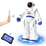 RC Robot Toy for Kids, Astronaut Robot Smart Programmable Remote Control Robots with Gesture Sensing Control, Intelligent Robot Toy for Kid 3-8 Year Boys Girls with Interactive Walking Singing Dancing