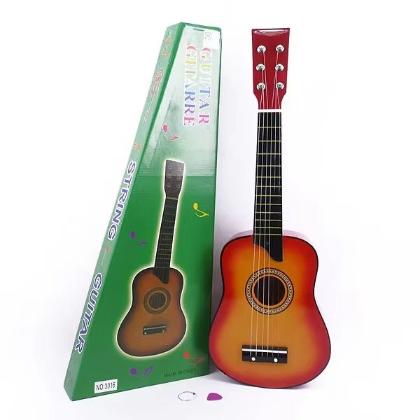 Jinming Kids Musical Instrument Wood Classical Guitar Wooden Guitar Toy
