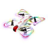 SKY 7 Dazzling Lighting Night Drone Toys 480p HD Dual-Camera Drone with Optical Flow One Click Stunt RC Toys Fly Hobby Gifts