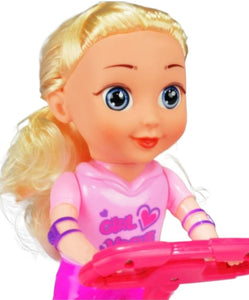 BALANCE CAR DOLL RC LIGHT & MUSIC TOY FOR KIDS