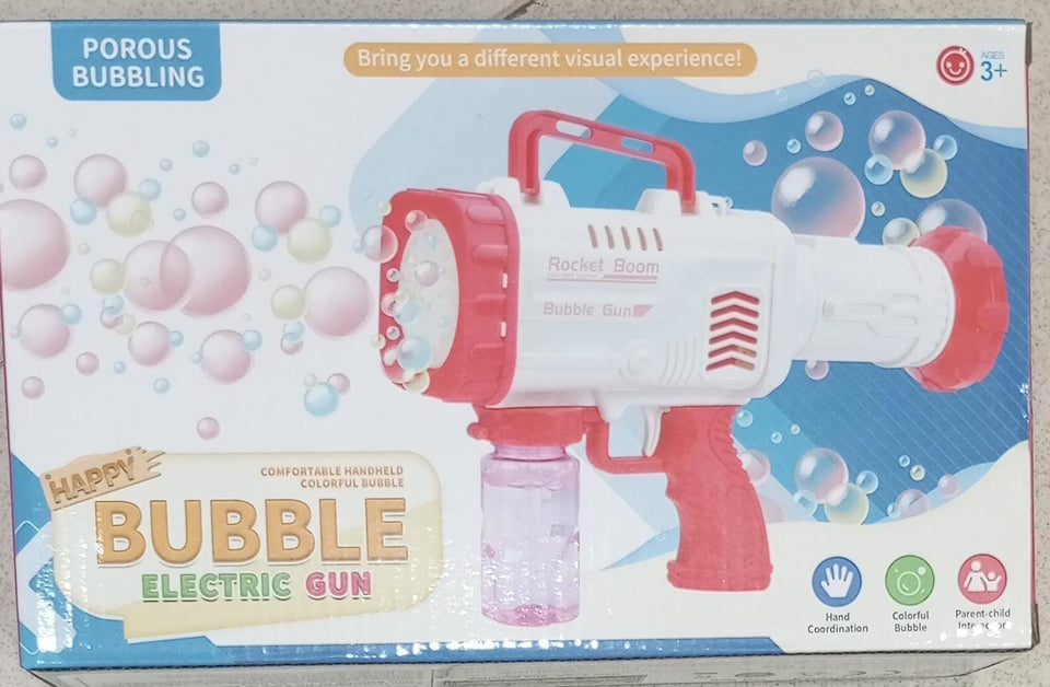 Rocket Boom Bubble Electric Gun
