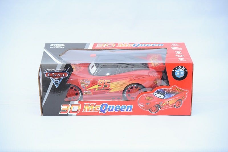 3D McQueen Remote Control Car
