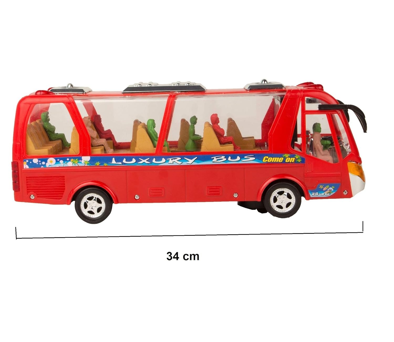 Top Public Luxury Bus Toys for Kids with Flashing Lights and Sounds