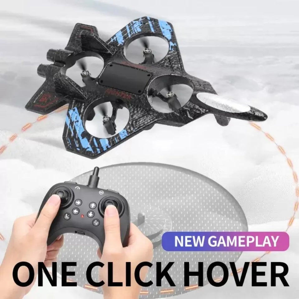 RC Combat Aircraft Drone – Remote Control Flying Jet Toy for Kids