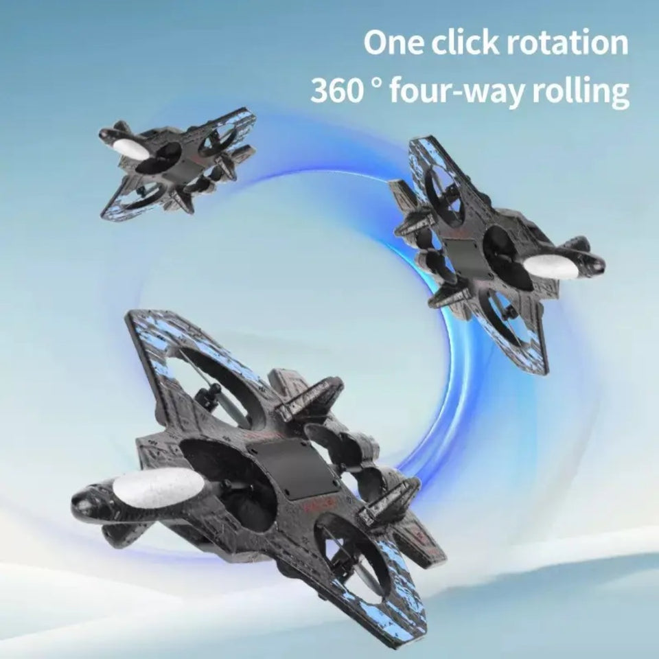 RC Combat Aircraft Drone – Remote Control Flying Jet Toy for Kids