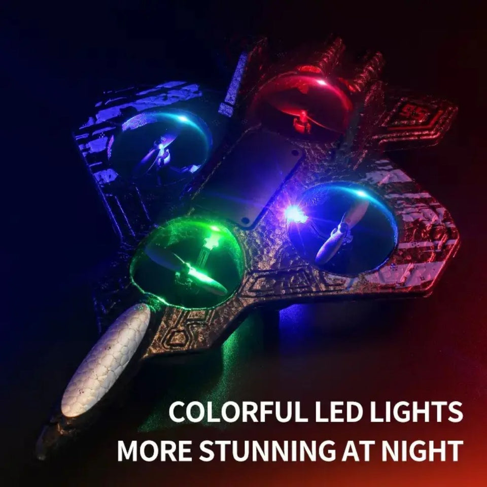 RC Combat Aircraft Drone – Remote Control Flying Jet Toy for Kids