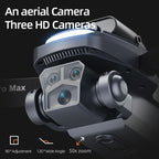 P23 Pro RC Drone Brushless Motor With Three Camera 4K Wide Angle Optical Flow Localization Obstacle Avoidance Quadcopter Gifts