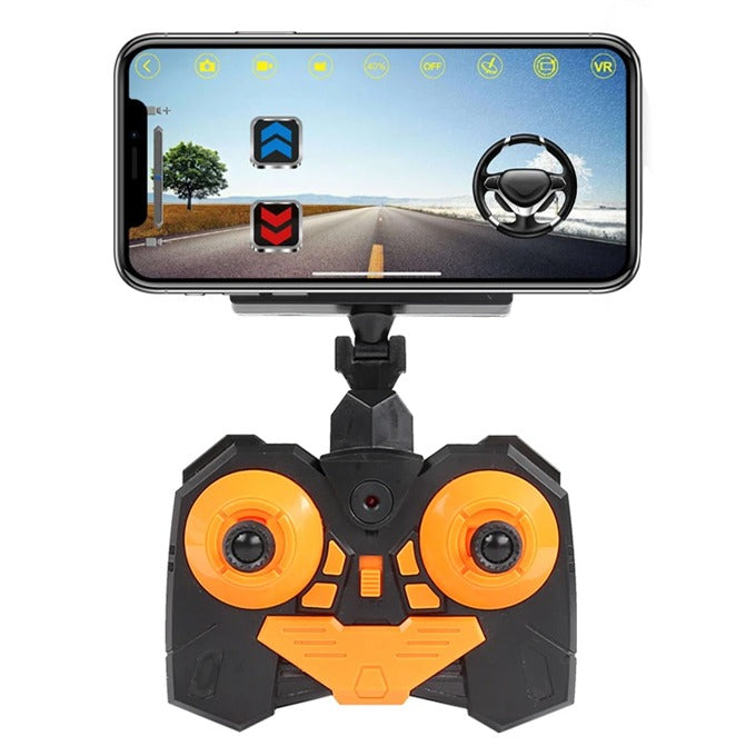 Remote Control Car With Camera WiFi HD FPV Camera, 2.4Ghz Off-Road Remote Control Rechargeable Monster Truck Toys for Boys