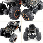 Remote Control Car With Camera WiFi HD FPV Camera, 2.4Ghz Off-Road Remote Control Rechargeable Monster Truck Toys for Boys