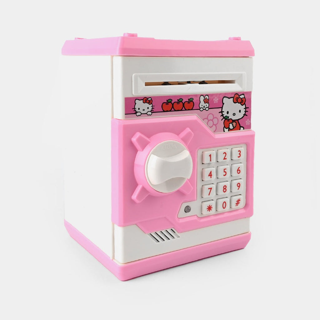 Cartoon Electronic Locker ATM Money Box Secret Code Piggy Bank